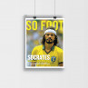 Affiche So Foot, Socrates