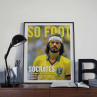 Affiche So Foot, Socrates