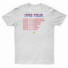 T-shirt France On Tour (1984 / 1998 / 2000 ou 2018)