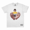 T-shirt homme Maradona pieds