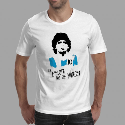 T-shirt homme Maradona La pelota no se mancha