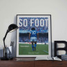 Affiche So Foot, Hasta siempre Maradona