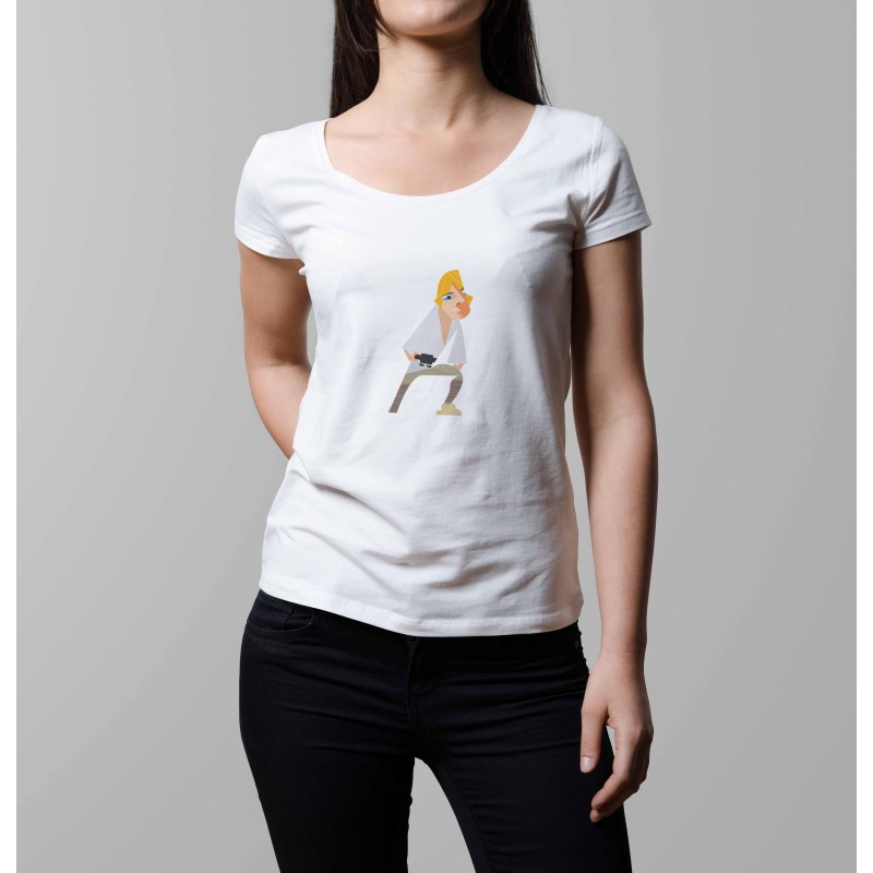 T-shirt femme Luke Skywalker