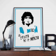 Affiche Maradona La pelota no se mancha