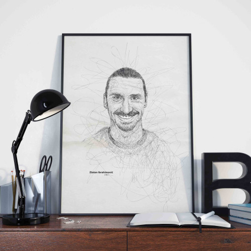 Affiche Portrait Zlatan