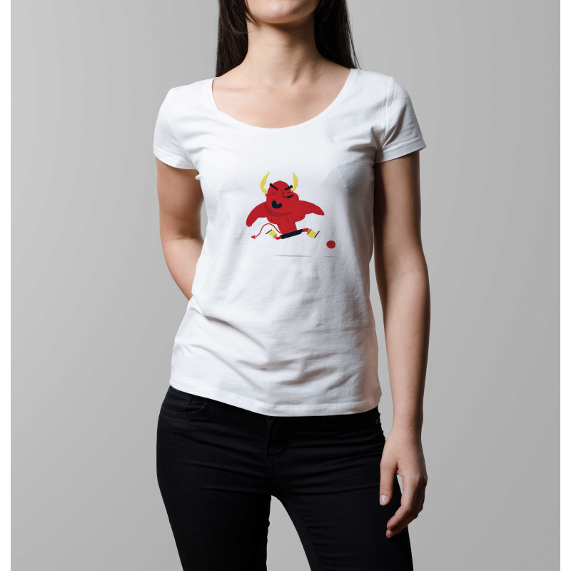 T-shirt femme Diable Rouge