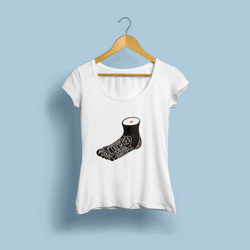T-shirt femme Le pied beau