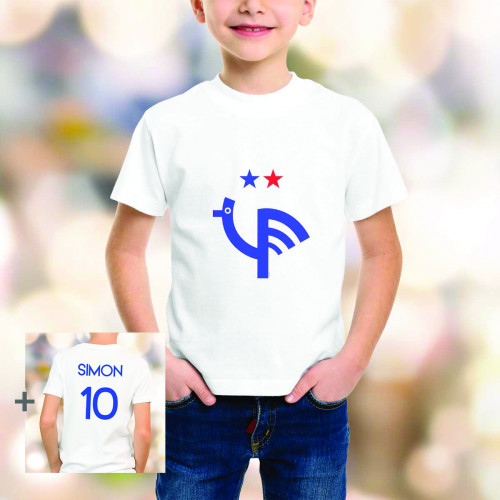 T-shirt enfant 2e étoile personnalisé