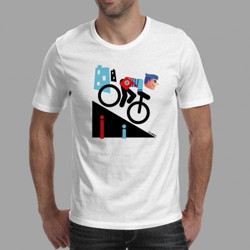 T-shirt homme Rider fixie
