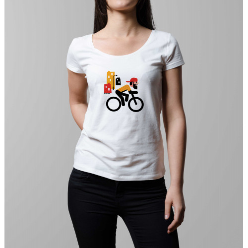 T-shirt femme Rider hipster