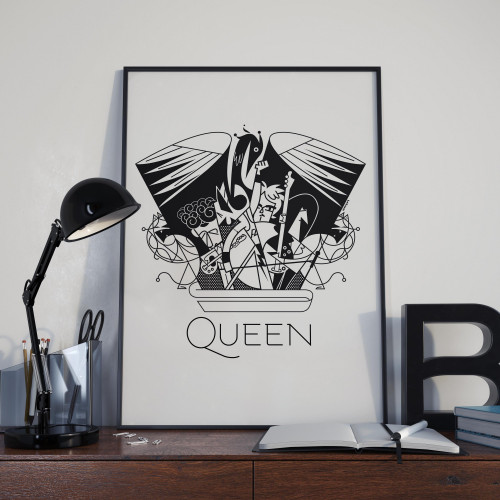 Affiche Queen Crest