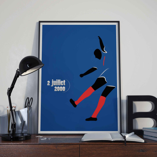 Affiche Trezeguet, Euro 2000
