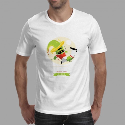 T-shirt homme Mascotte Mexico 1986