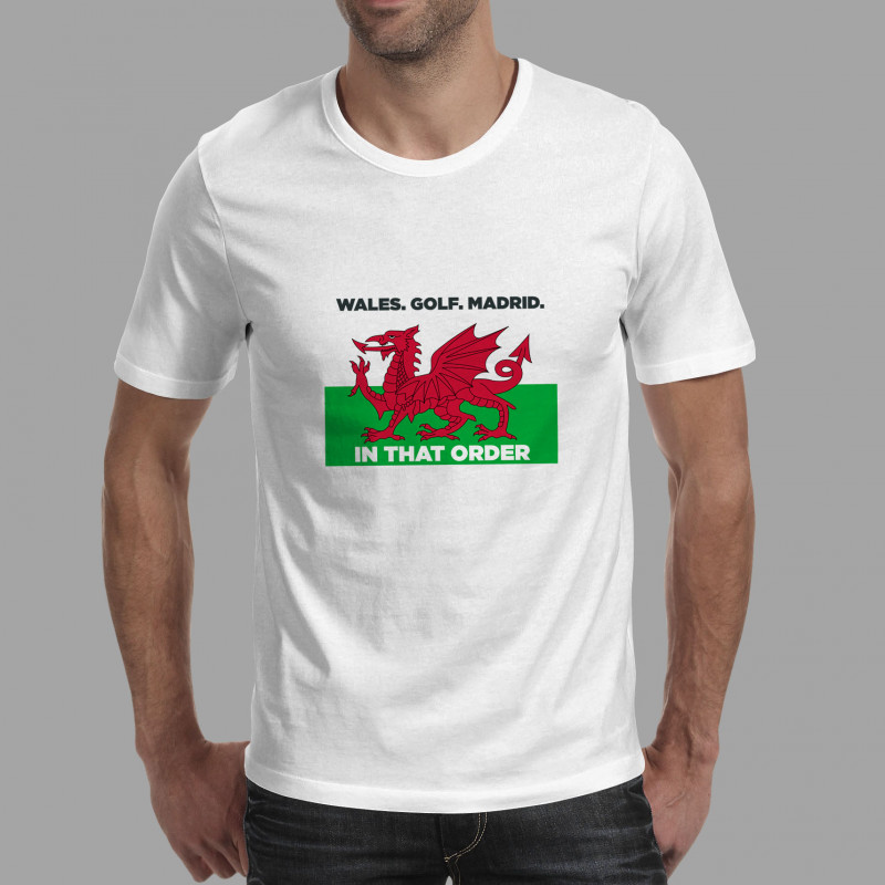 T-shirt Wales Golf Madrid