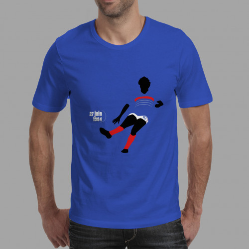 T-shirt homme Platini, Euro 84