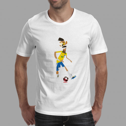 T-shirt homme Neymar Bresil