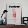 Affiche Society 129, Demain c'est loin, 2020