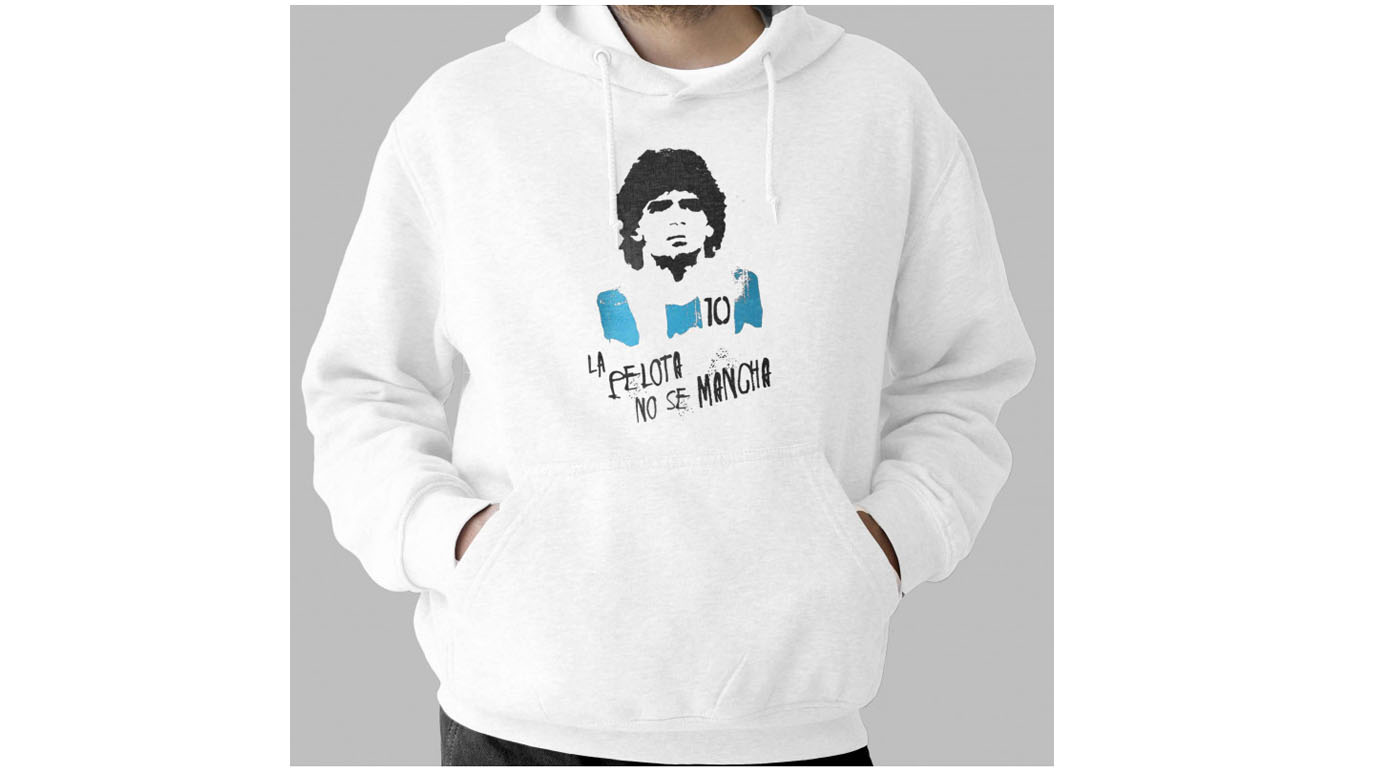 Le hoodie Maradona