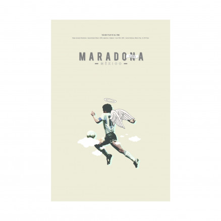 Légende Maradona Mexico 86